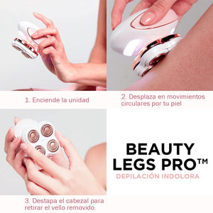 Beauty Legs Pro™ - Depiladora Eléctrica Indolora Recargable