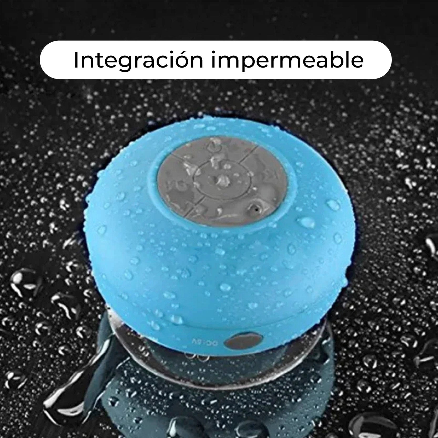 Altavoz inalámbrico para ducha