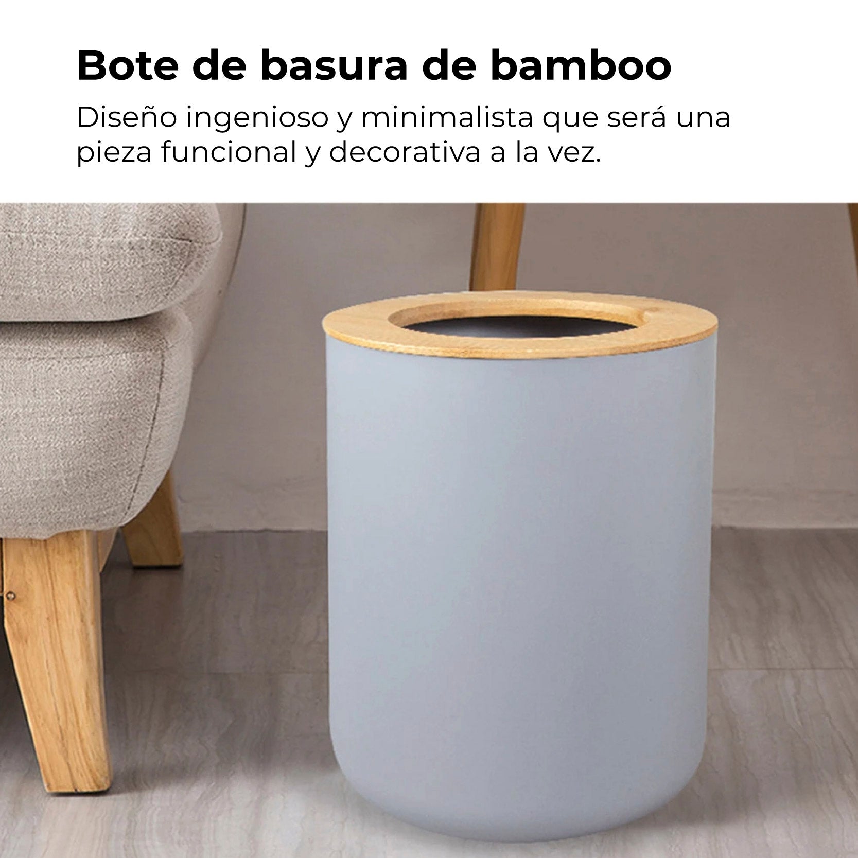 Set de dispensadores para baño 6 piezas