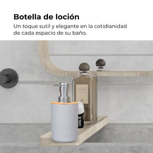 Set de dispensadores para baño 6 piezas